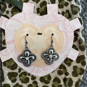 NWT Brighton Earrings w/ Crystal